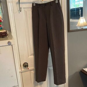 Villager Dark Brown Dress Pants Size 6P